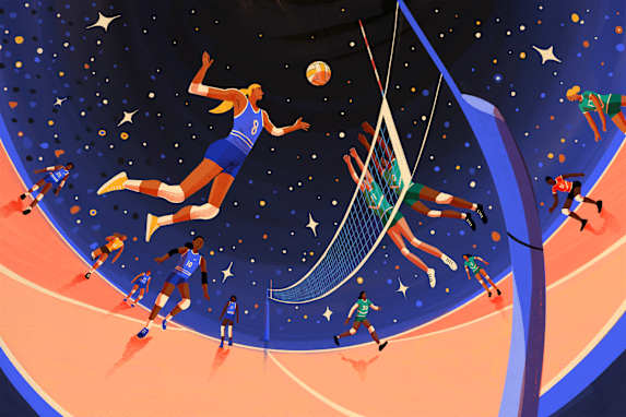 ¿Cuáles son las posiciones en el vóleibol?