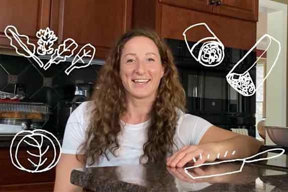 Recetas para atletas: La salsa para wraps rusa de Tatyana McFadden