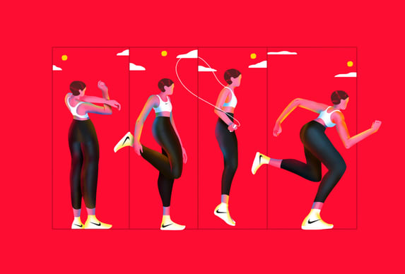 Como realizar aquecimentos antes de um treino