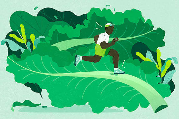 Des légumes verts très savoureux