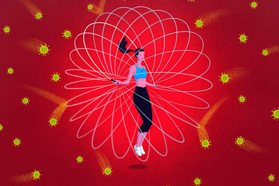 Sådan påvirker motion immunsystemet