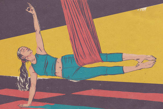 4 voordelen van aerial yoga 