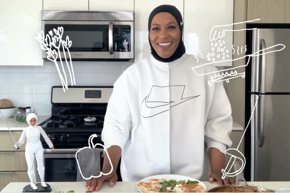 Recetas para atletas: Nueva versión del Shakshuka de Ibtihaj Muhammad