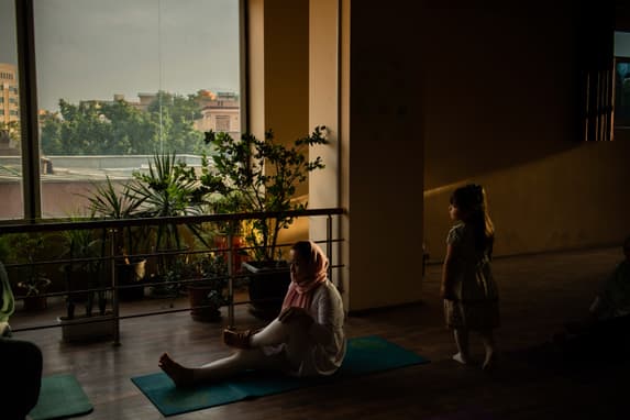 A Safe Space in Kabul for Women to Work Out Together