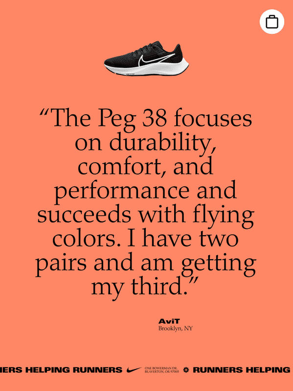 Running Shoe Finder. Nike PH