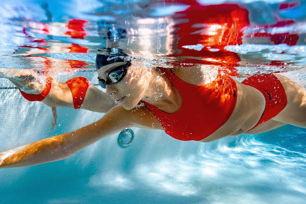 El mejor equipo de natación Nike
