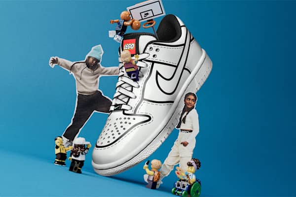 Drawn to stand out: Nike Dunk Low x LEGO® Collection plays by its own rules