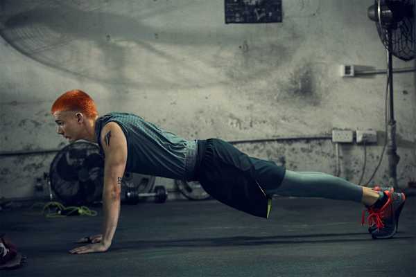 Welke spieren train je bij push-ups?