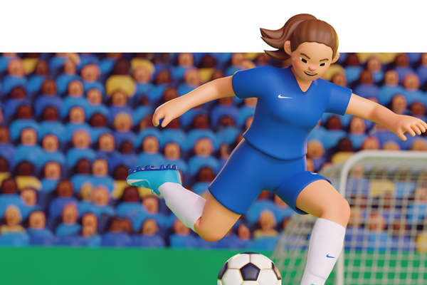 Related Stories, Football Stories: Pernille Harder, slide 5 of 10