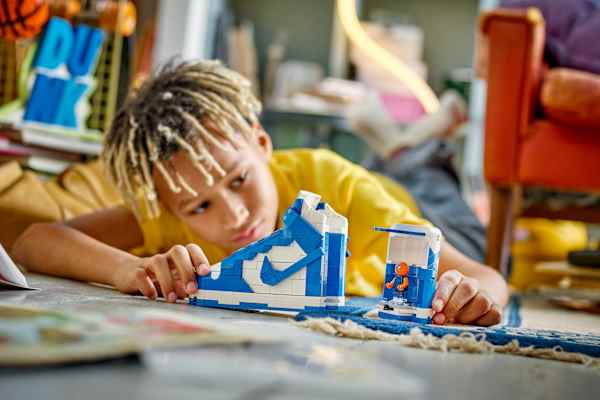 The LEGO® Group x Nike team up to spark creativity and play with the Nike Dunk x LEGO® Set