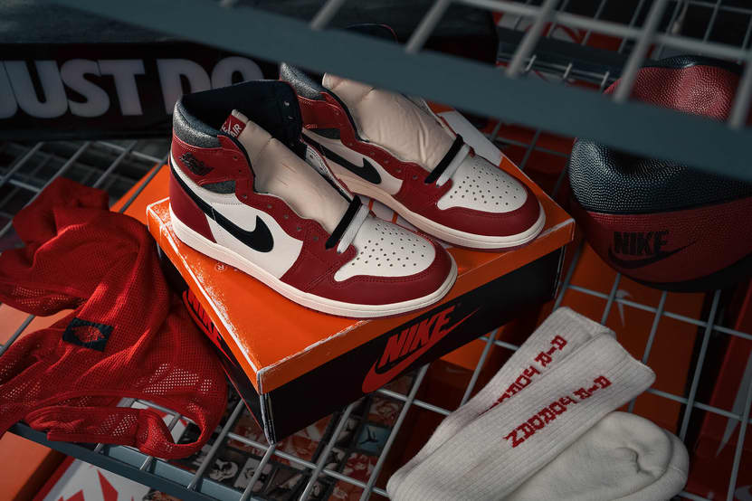 New Nike Air Jordan 1 Retro High OG Shoes Lost and Found 9.5