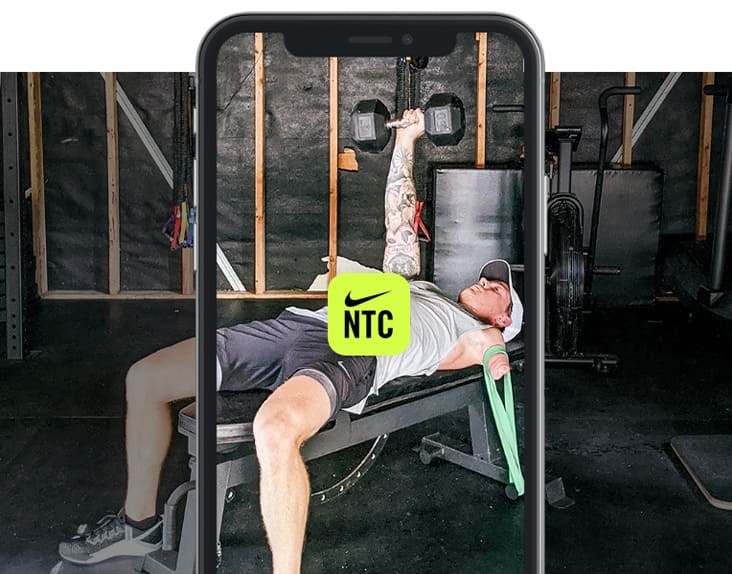 전문가의 팁을 얻을 수 있는 Nike Training Club 앱 운동