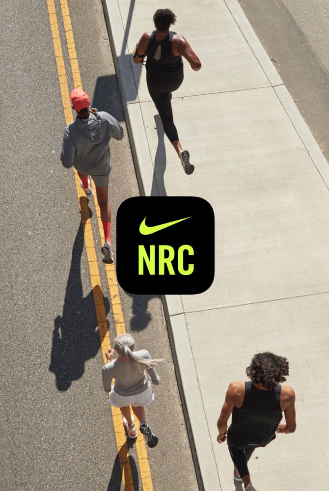 Profitez des runs audio sur Nike Run Club pour courir à l'extérieur ou sur votre tapis de course.