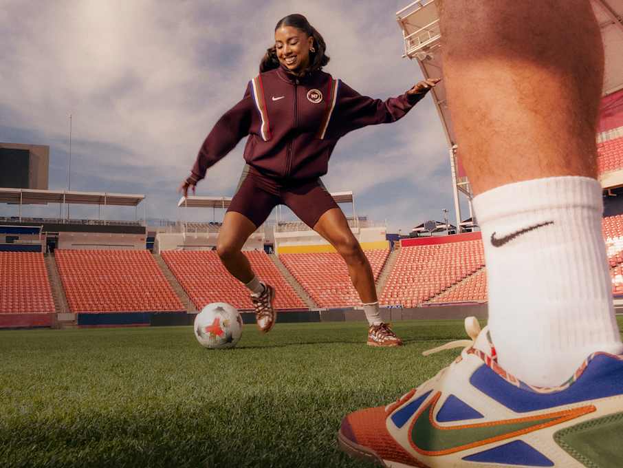 Sitio web oficial de Nike, Honouring Indigenous communities. Celebrating athletes who play for their people.