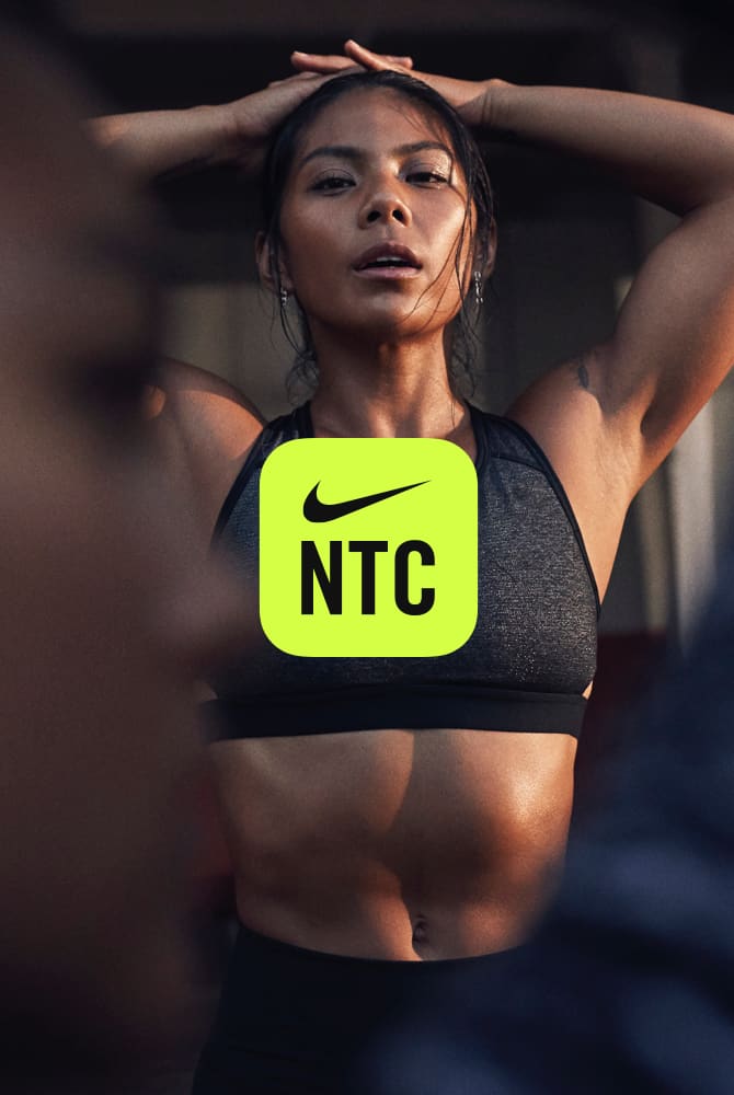 Profitez de centaines d'entraînements gratuits et animés par nos coachs, à faire n'importe où avec Nike Training Club.