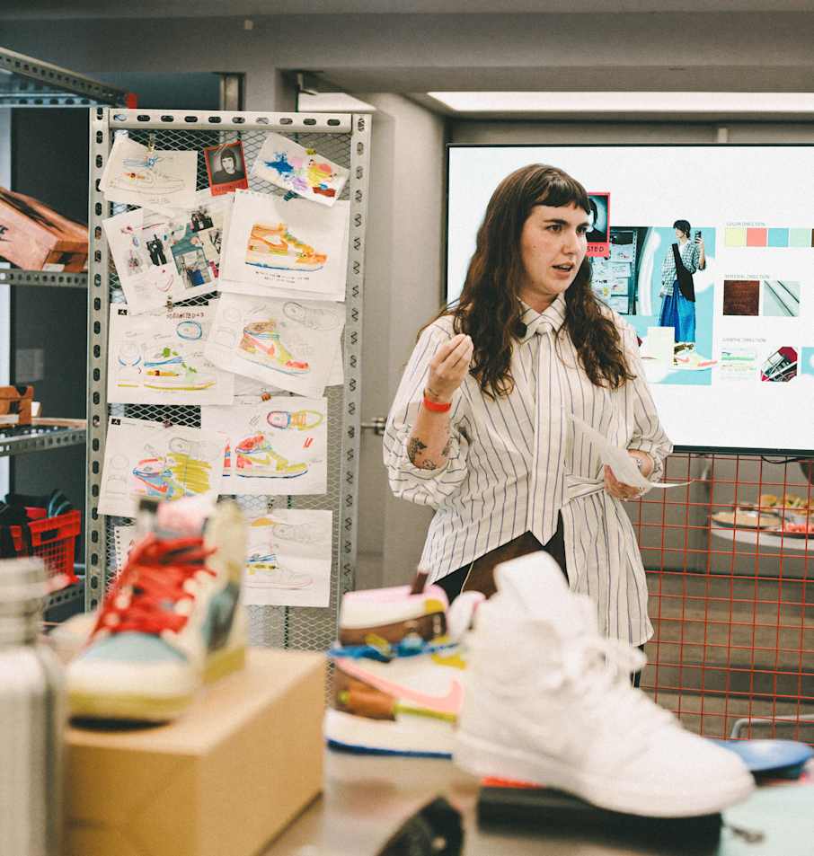 Stromsted en el Jordan Design Studio