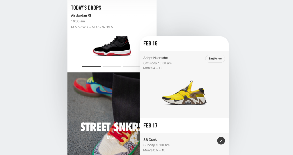 nike app to buy shoes