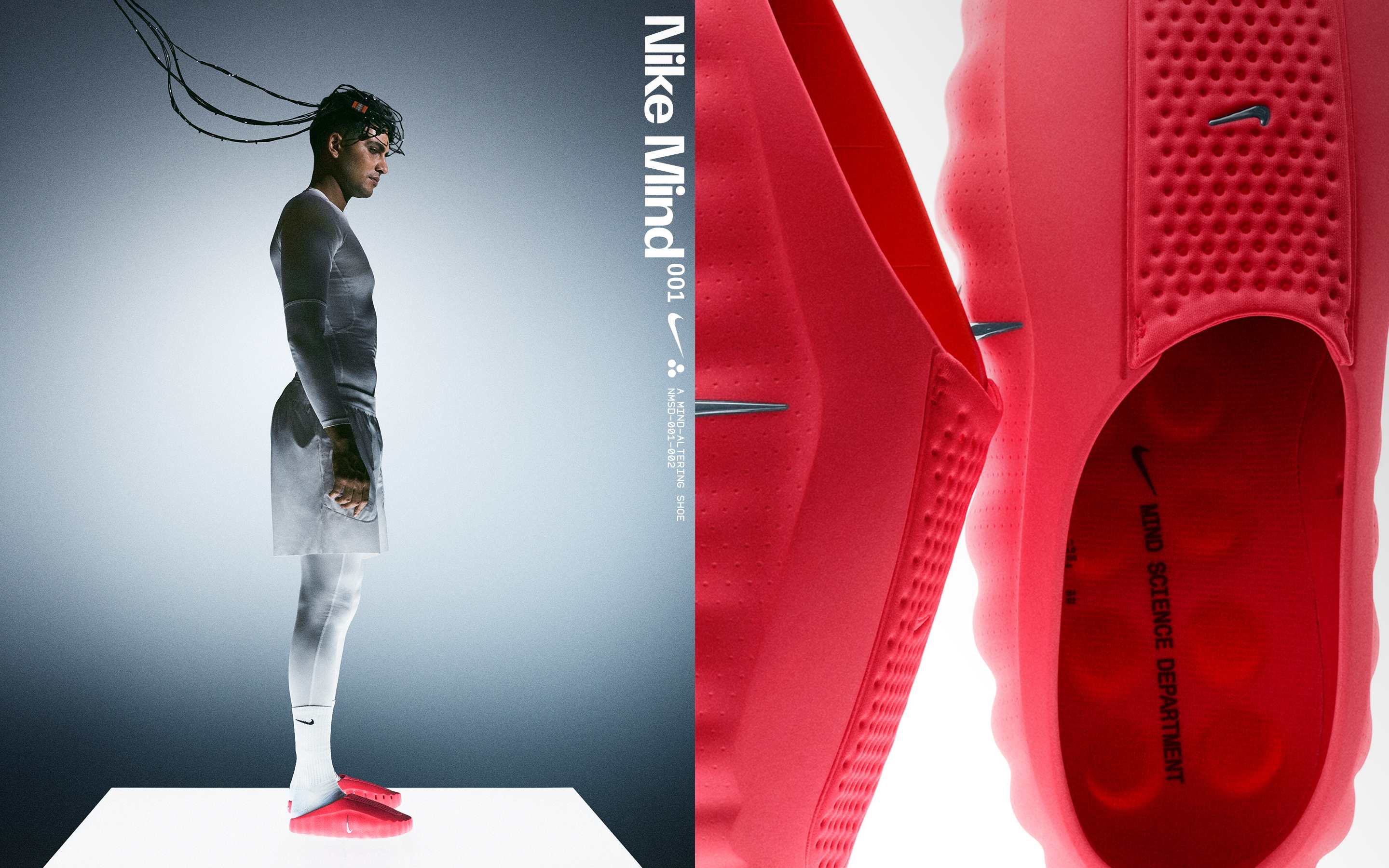 Nike Mind - Athlète et semelle détail