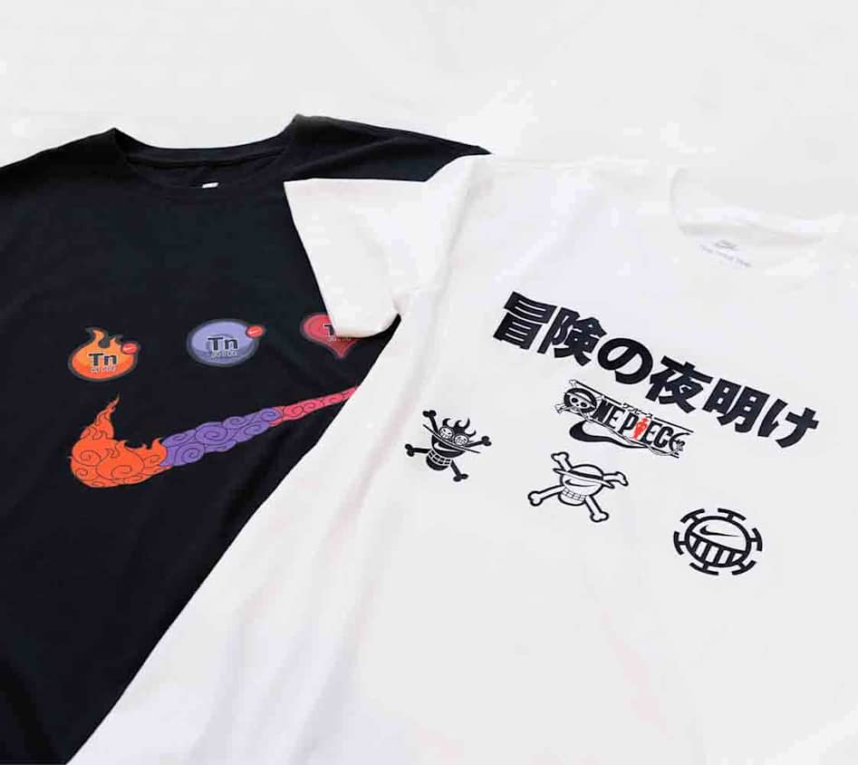Nikex One Piece Collection. Nike JP
