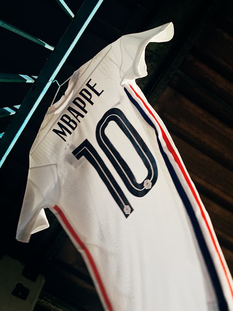 The New France Football Jersey. Nike ID