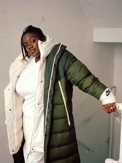 Winter running top jacket nike