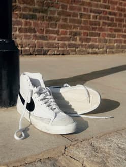 Limpiar zapatillas blancas nike de online tela