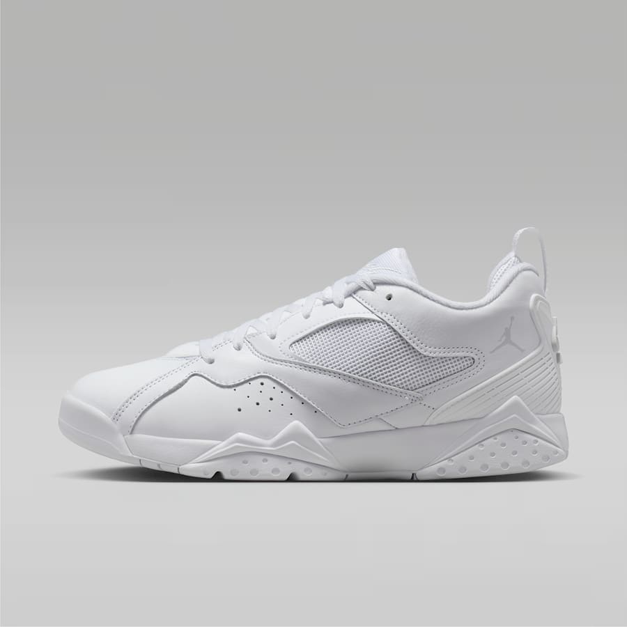 all white jordans size 7