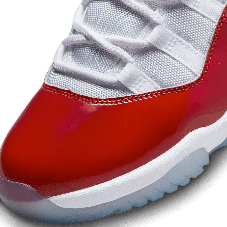 Nike retro 11 red top