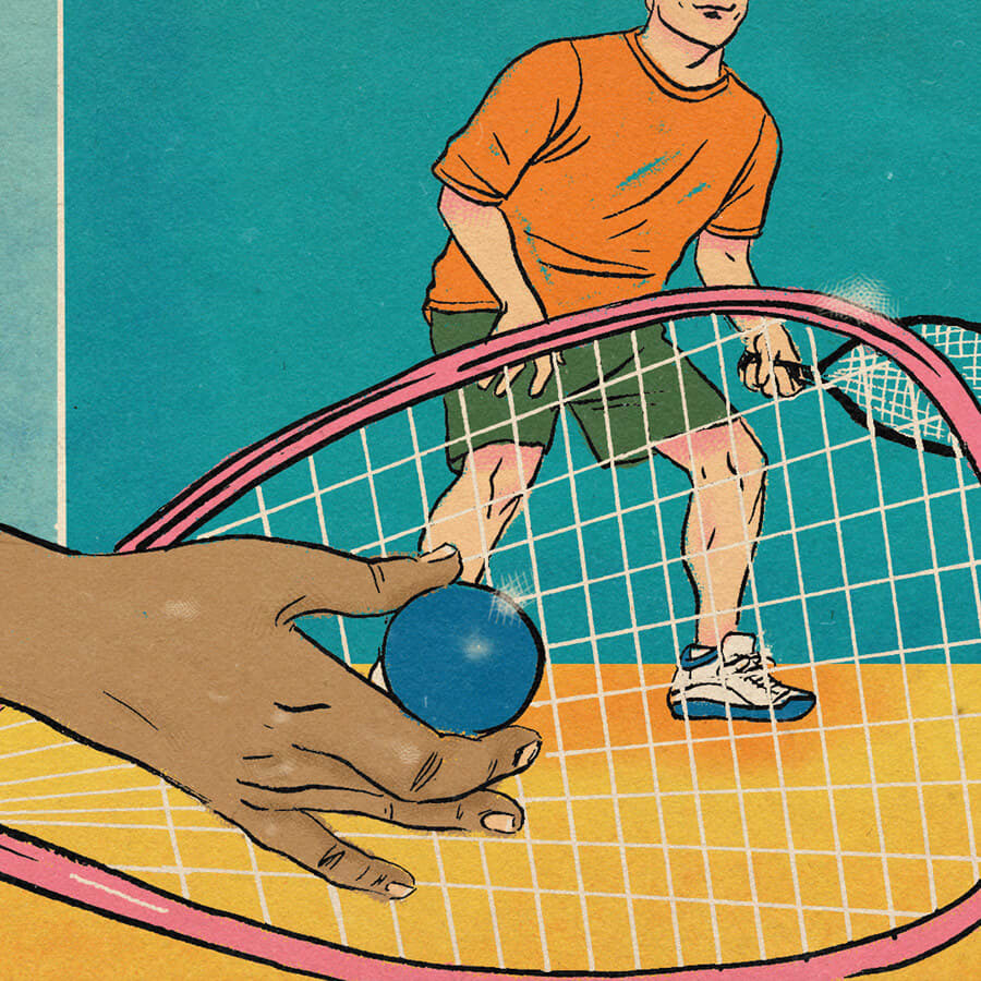 ラケットボールのプレー方法をコーチが解説.オンラインストア (通販サイト) 