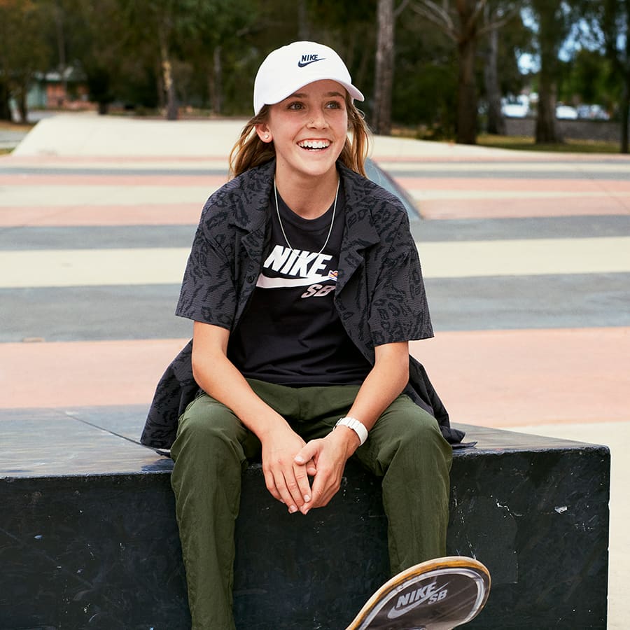 NIKE SB オールオーバープリントスケートボードチョアコート