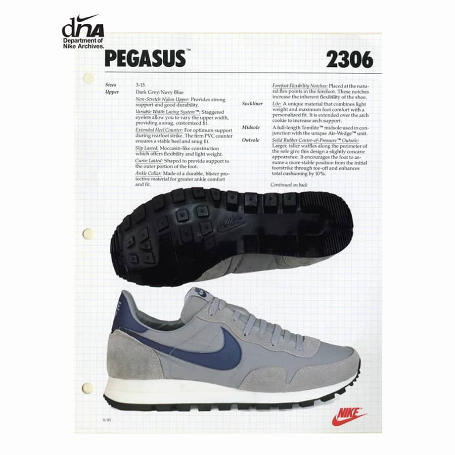 Pegasus nike air top
