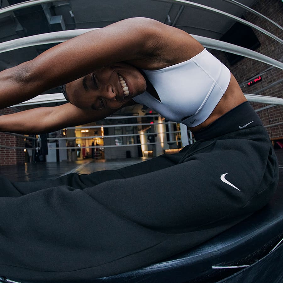 Women's nike fleece leggings top