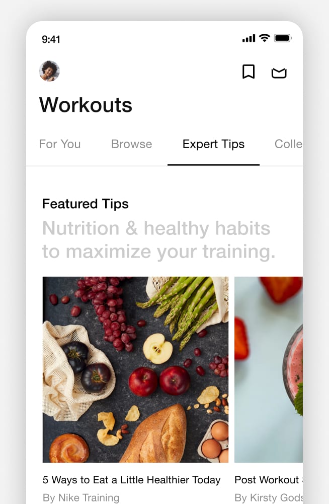 que significa nike training