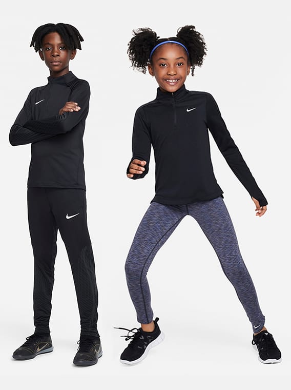 Maattabel kidskleding. Nike NL