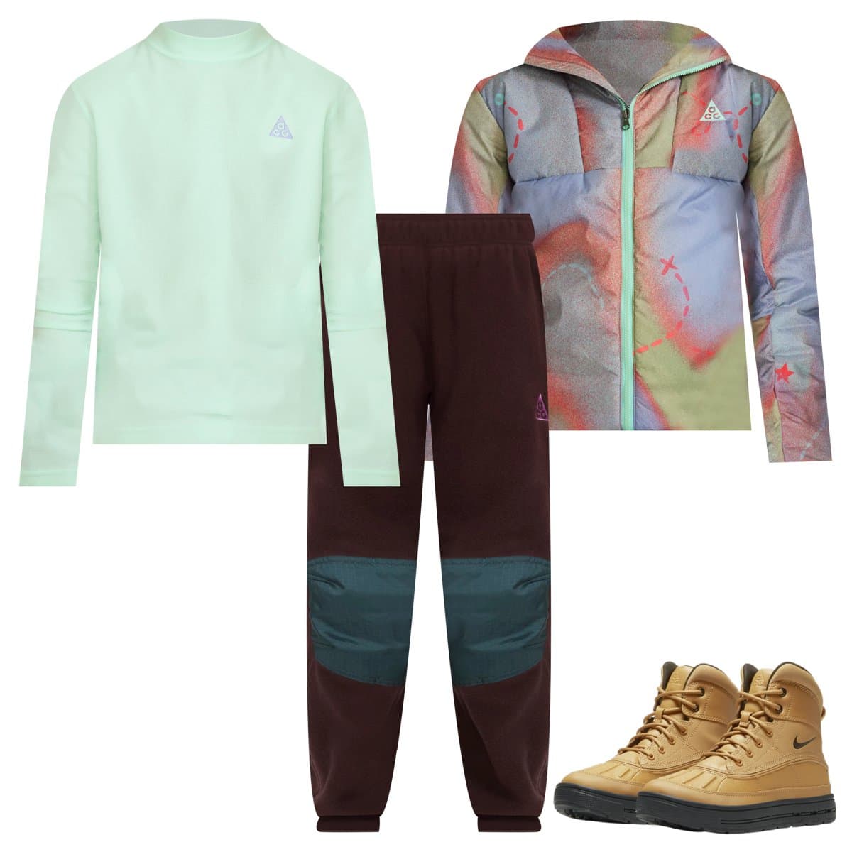 Nike hiking clothes top