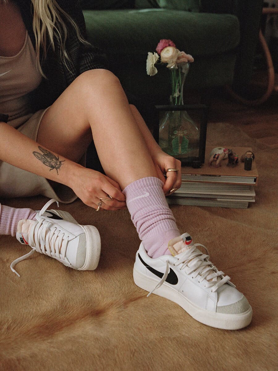 Nike classiche bianche shop