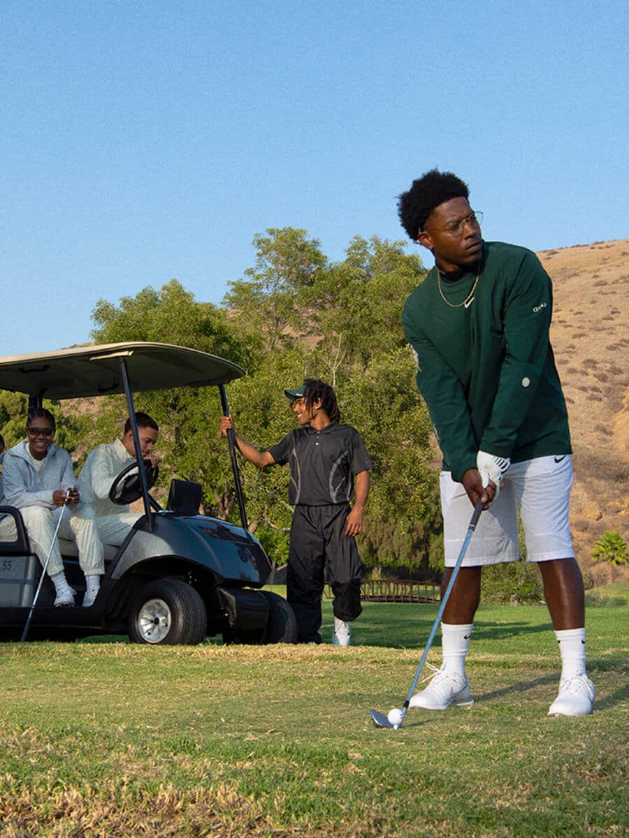 El mejor equipo de golf para el frio de Nike. Nike MX