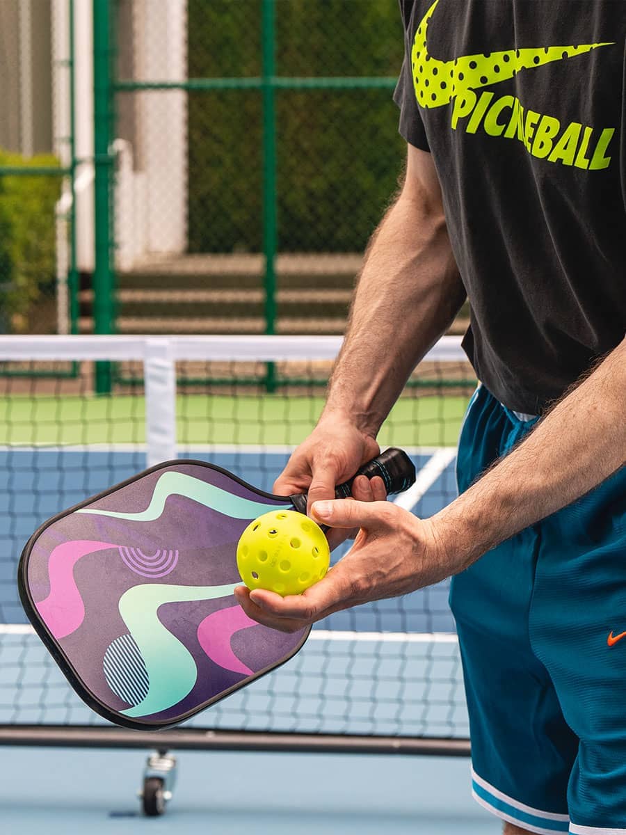 backyard pickleball court