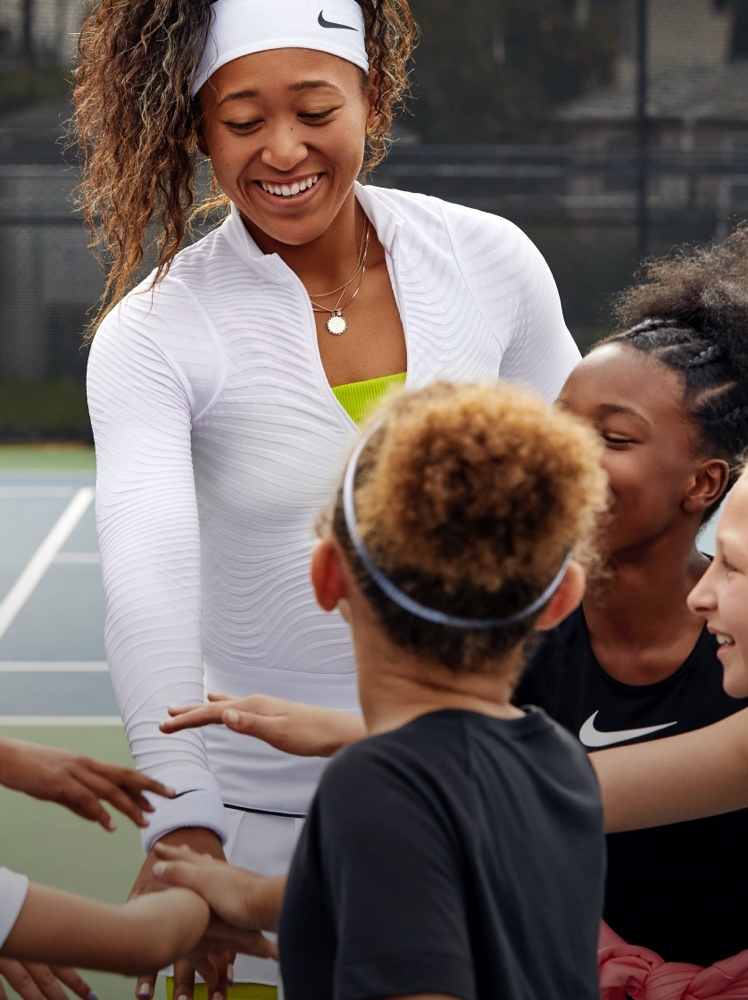 サイズ選べる ナイキ レディース テニス 上下セット 大坂なおみモデル 黒 大坂なおみとユン・アンがコートにもたらすスタイルと自己表現