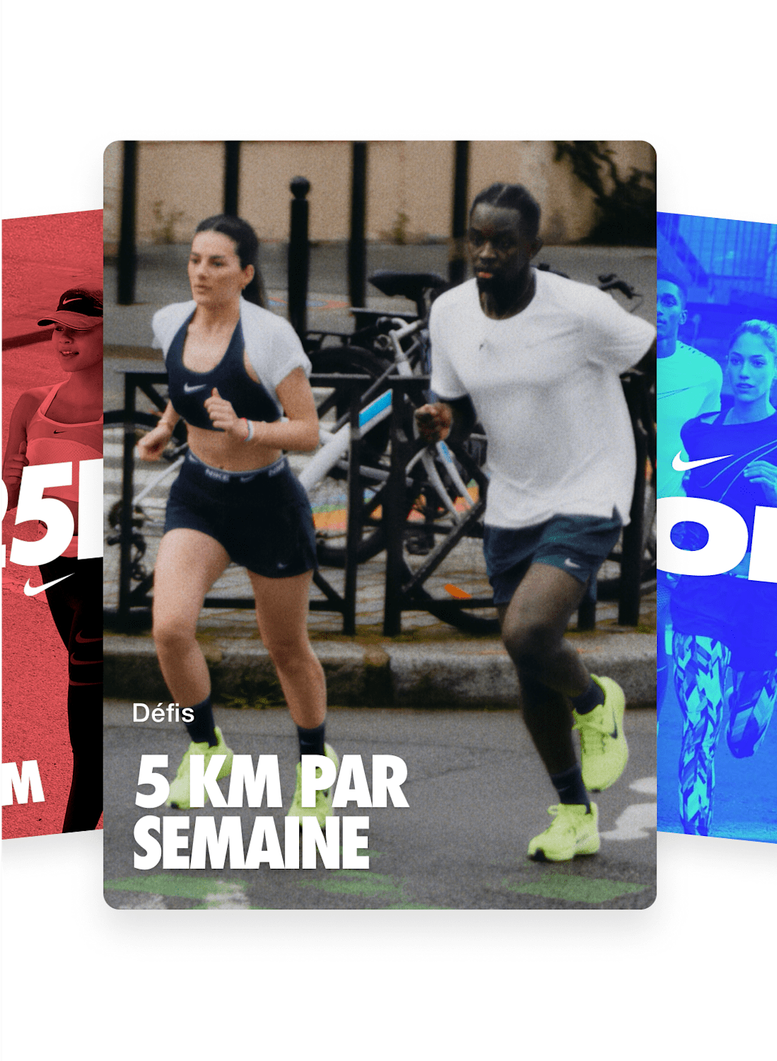 mode fractionné nike run club