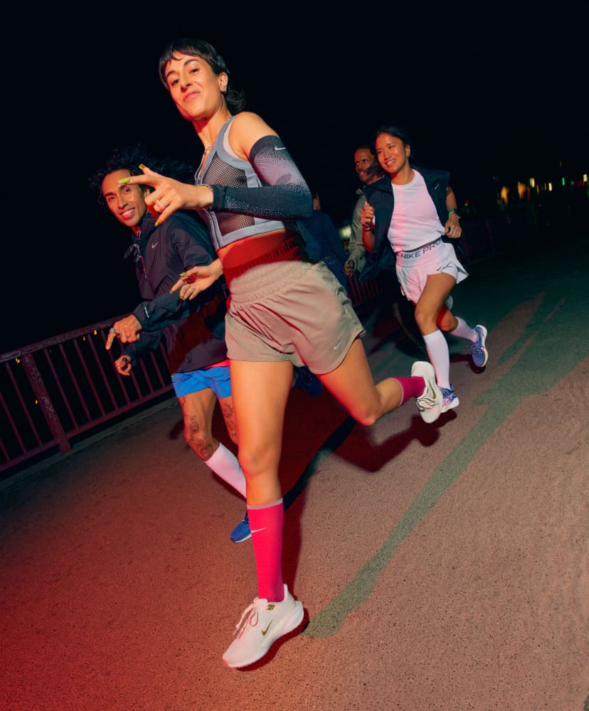 mode fractionné nike run club