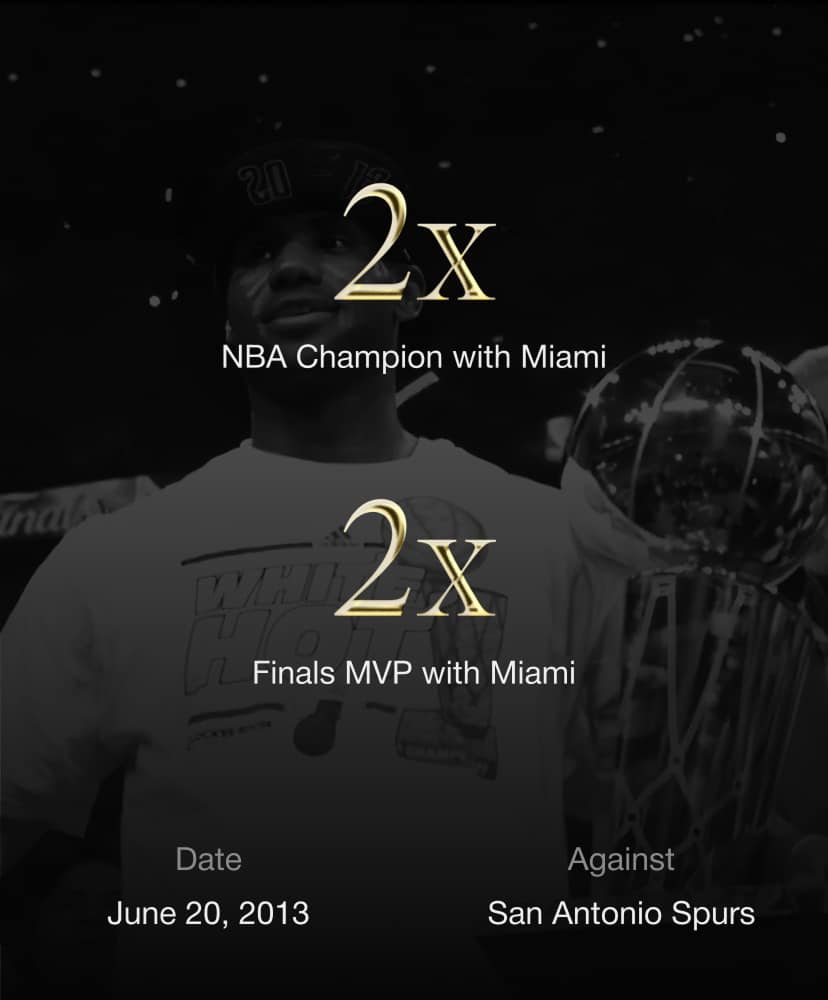 LeBron XXIII 'Miami Twice'. Nike IN