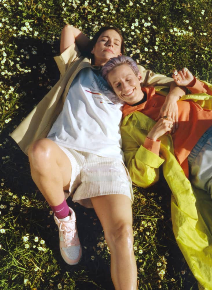 Novas vencedoras Megan Rapinoe e Sue Bird Nike PT