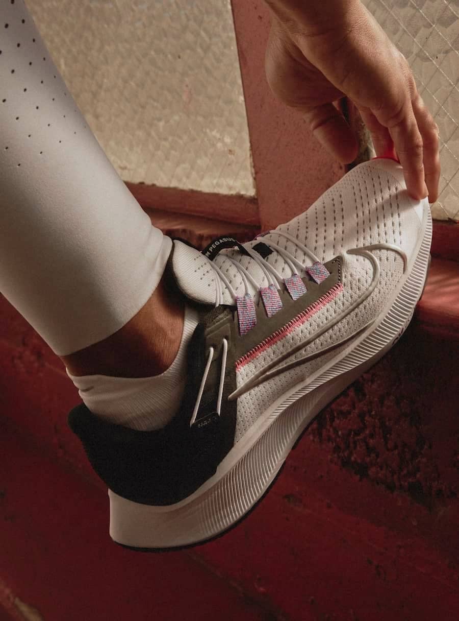 Cómo debe quedar el calzado de running?. Nike MX