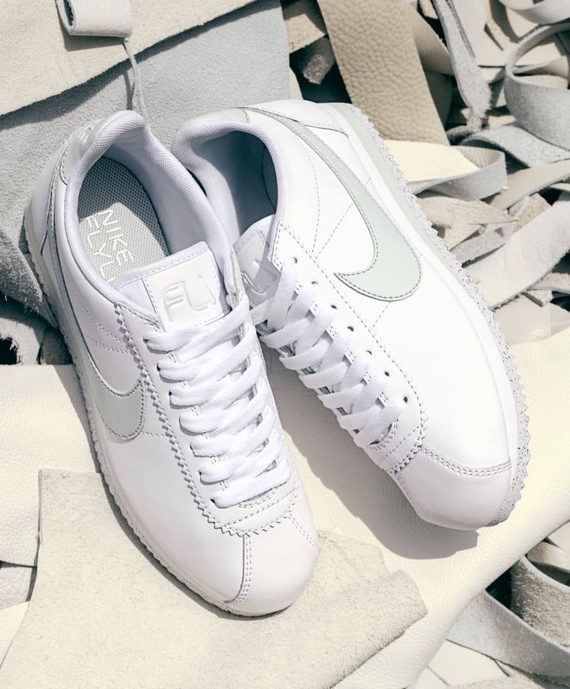 NIKE AIR FORCE 1 I NUBUCK LEATHER SNEAKERS COLOR WHITE | Playground