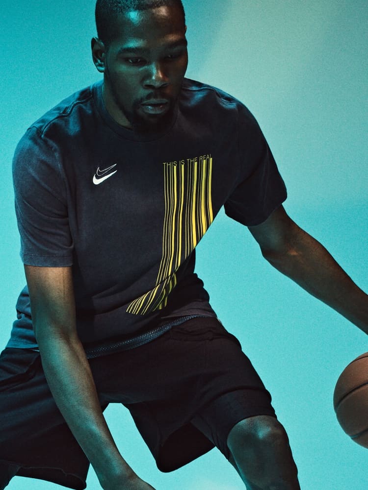 Nike Pro NBA Player Issued Kevin Durant Padded Compression Shirt Custom  Athlete