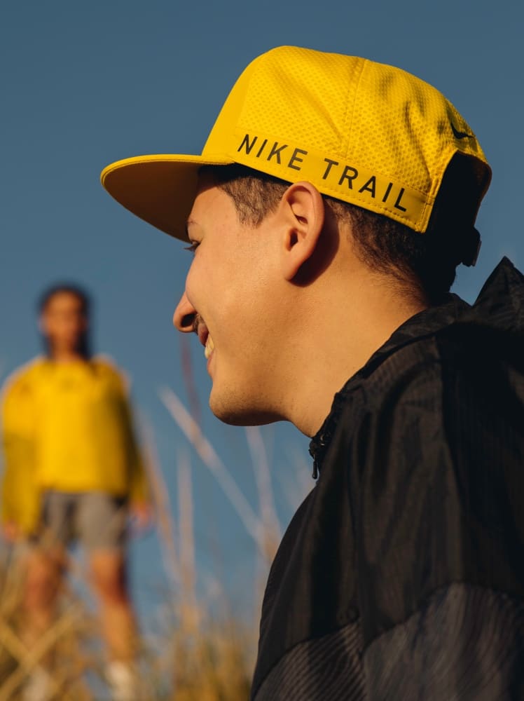 Gorro amarillo para unisex Trail Running