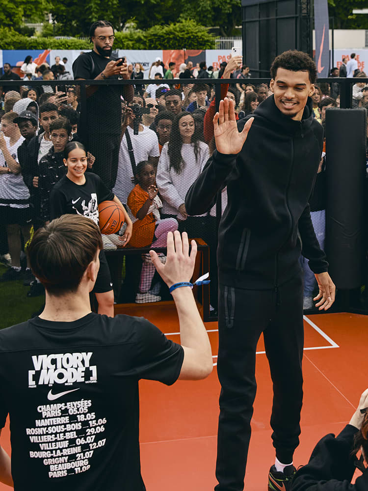 Nike athlete Victor Wembanyama. Nike UK