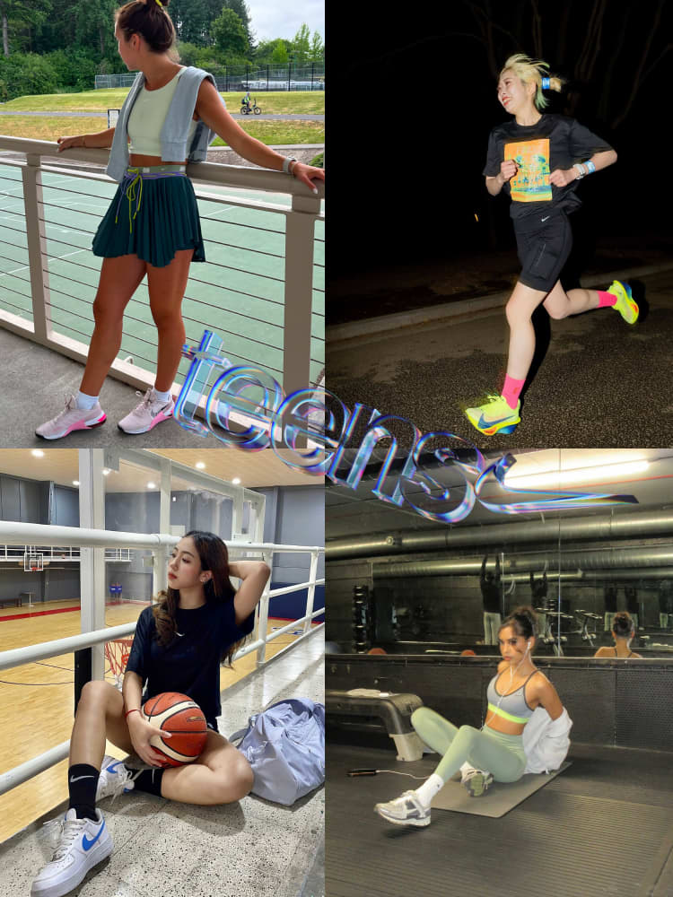 Nike training outfit store