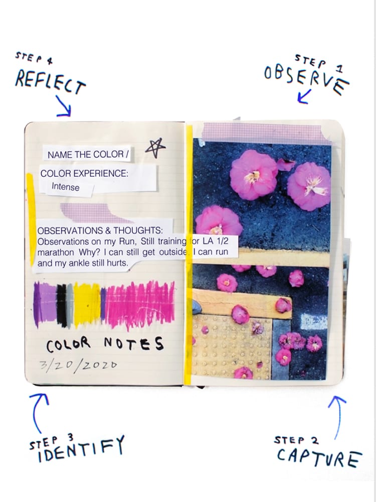 Hands On How to Keep a Color Journal. Nike